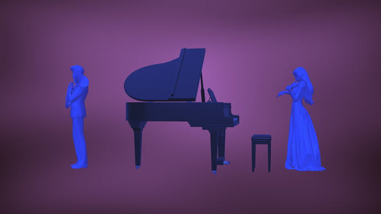 Ballet-11 - Musicians &amp; Piano Motion